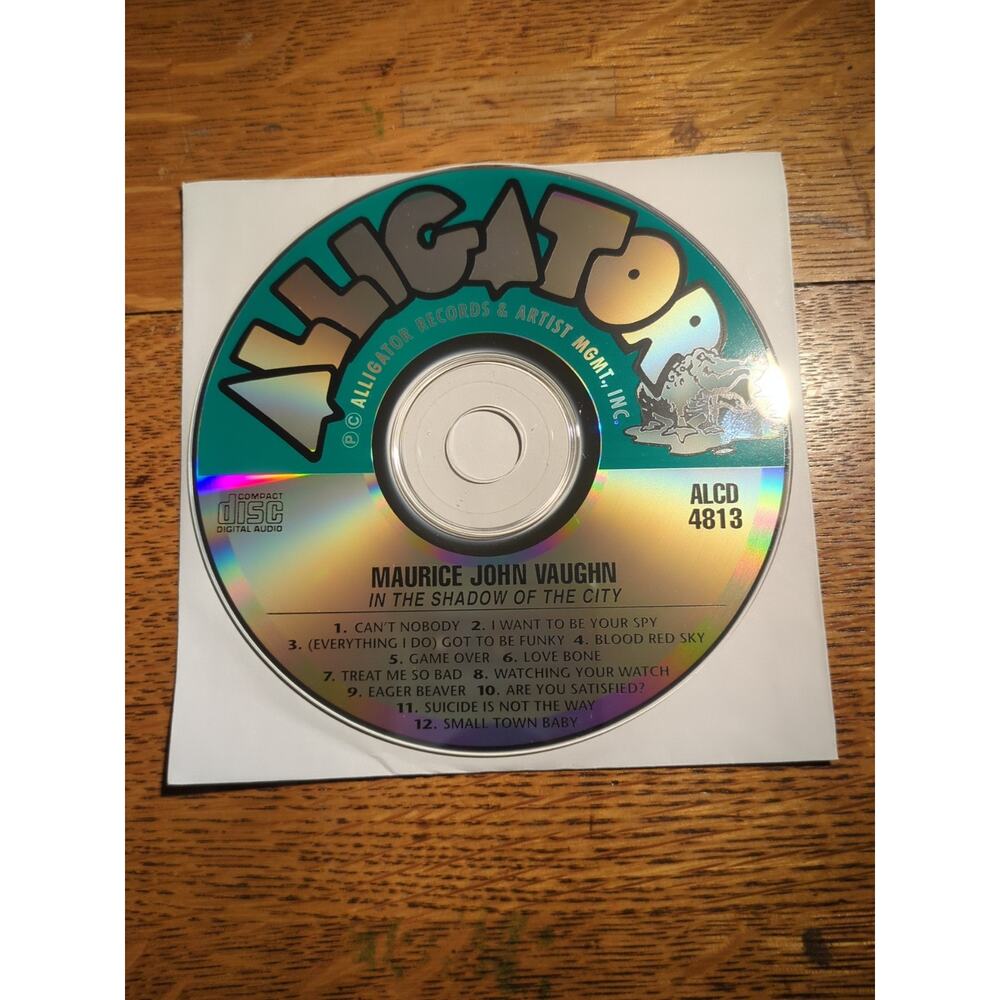 MAURICE JOHN VAUGHN IN THE SHADOW OF THE CITY Disc Only